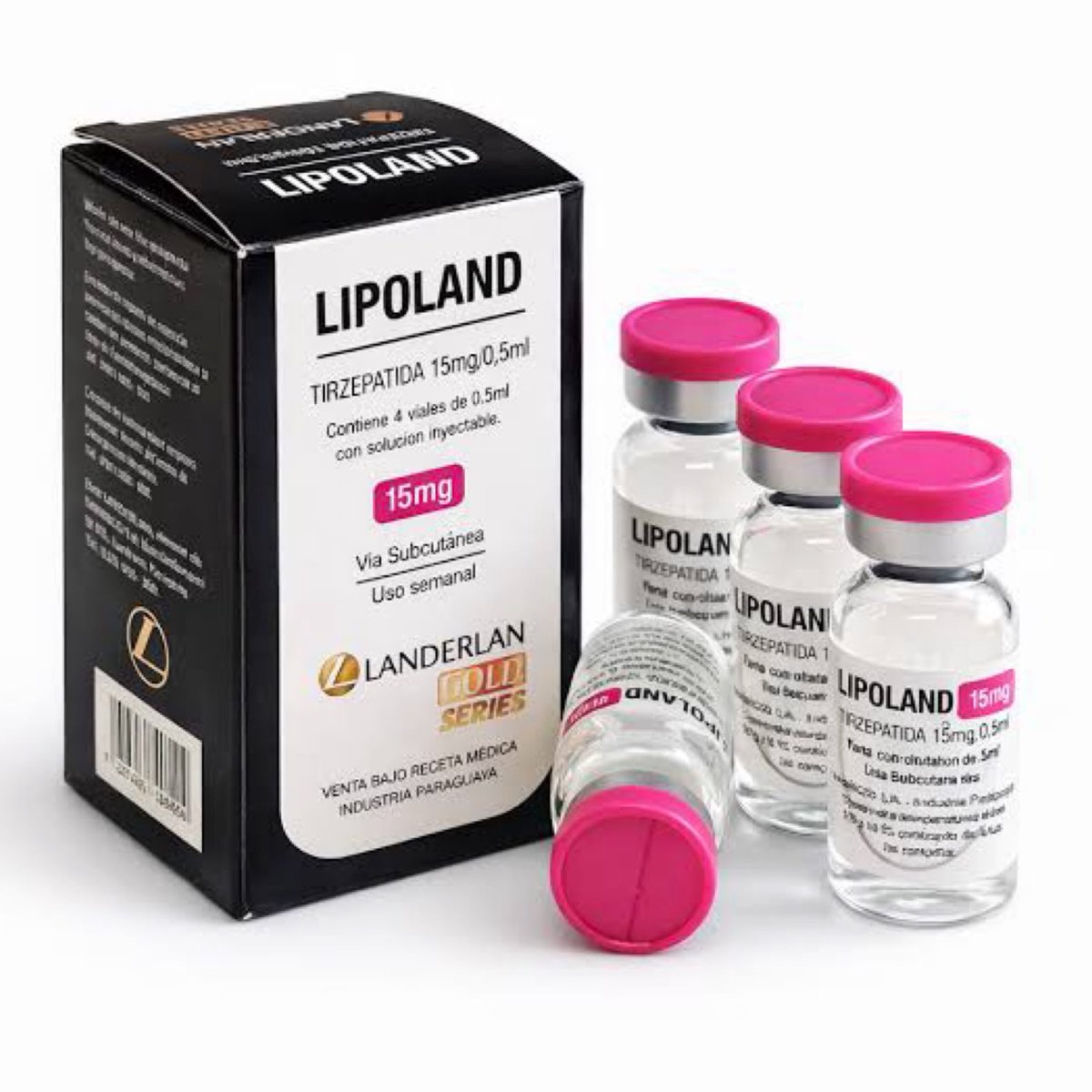 Lipoland 15mg — Tirzepatida Individual